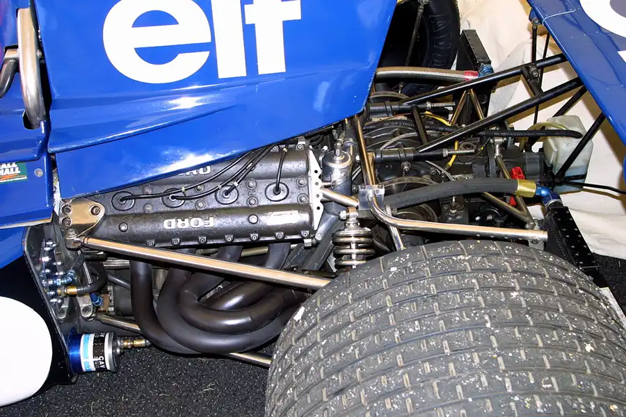 172 | 2003 | Goodwood | Festival Of Speed | Tyrrell-Ford Cosworth 005-006 (1972-1974) | © carsten riede fotografie