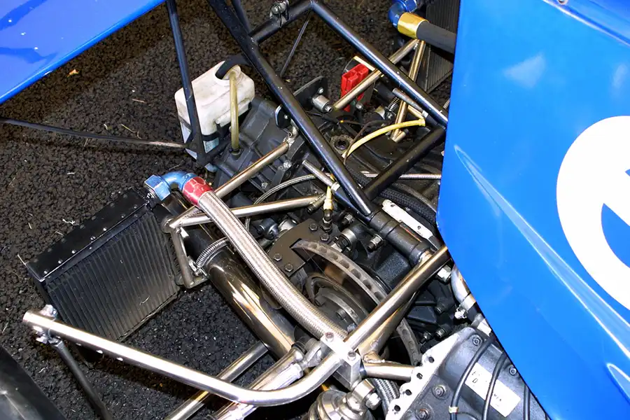 173 | 2003 | Goodwood | Festival Of Speed | Tyrrell-Ford Cosworth 005-006 (1972-1974) | © carsten riede fotografie