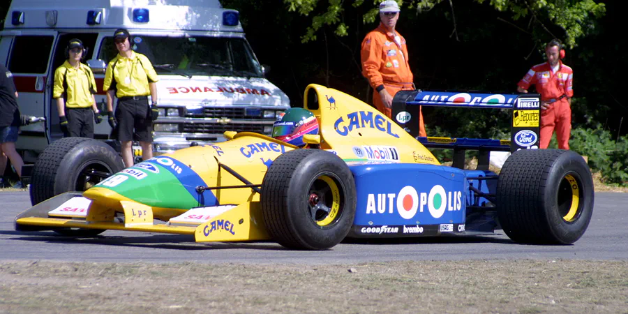 083 | 2003 | Goodwood | Festival Of Speed | Benetton-Ford Cosworth B191 (1991) | © carsten riede fotografie