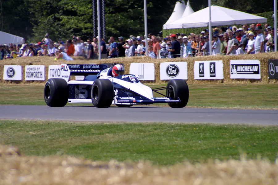 088 | 2003 | Goodwood | Festival Of Speed | Brabham-BMW BT52 (1983) | Marc Surer | © carsten riede fotografie