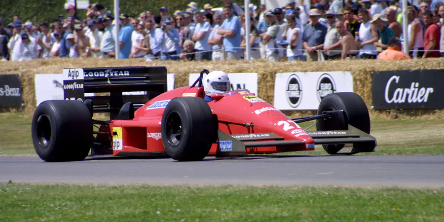 100 | 2003 | Goodwood | Festival Of Speed | Ferrari F1/87/88C (1988) | © carsten riede fotografie
