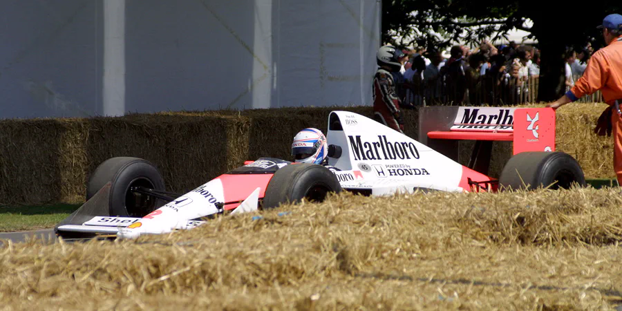 143 | 2003 | Goodwood | Festival Of Speed | McLaren-Honda MP4/5 (1989) | Anthony Davidson | © carsten riede fotografie