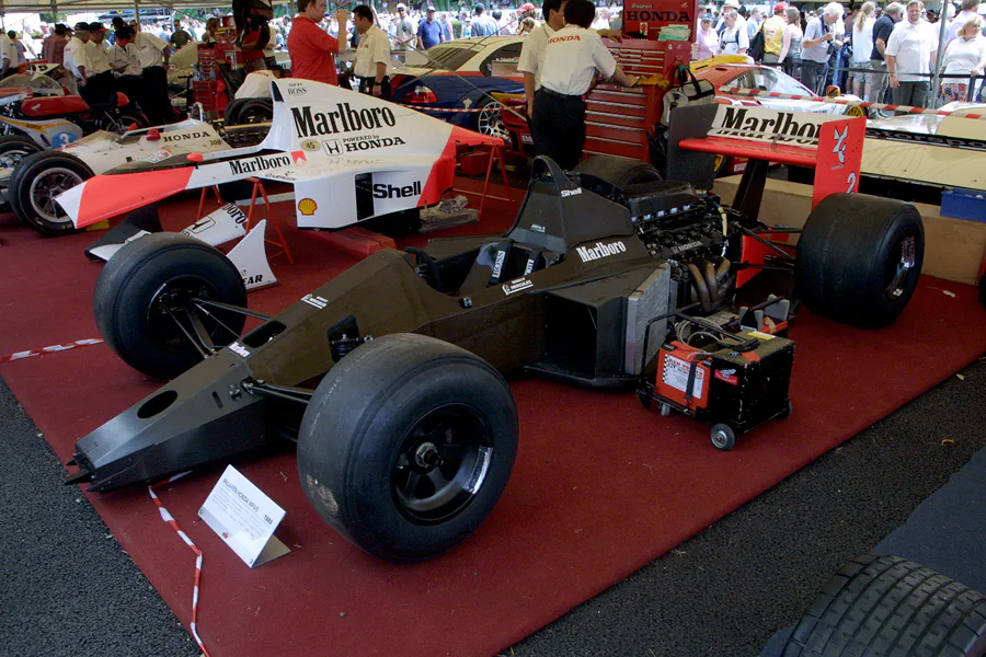 145 | 2003 | Goodwood | Festival Of Speed | McLaren-Honda MP4/5 (1989) | © carsten riede fotografie