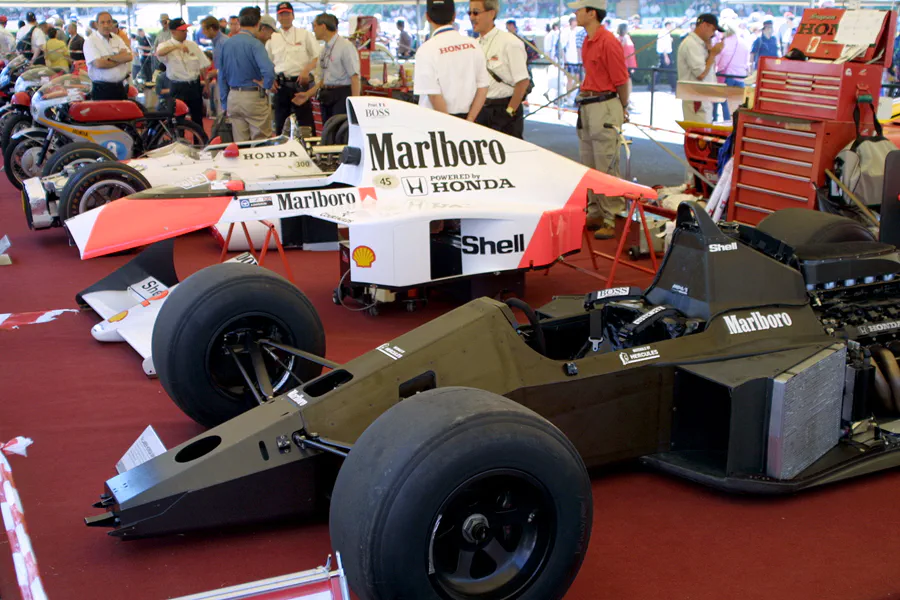 146 | 2003 | Goodwood | Festival Of Speed | McLaren-Honda MP4/5 (1989) | © carsten riede fotografie