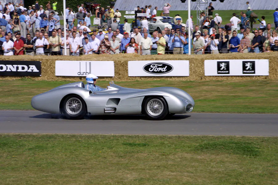 154 | 2003 | Goodwood | Festival Of Speed | Mercedes Benz W196 (1954-1955) | Jochen Mass | © carsten riede fotografie
