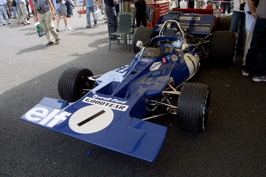 163 | 2003 | Goodwood | Festival Of Speed | Tyrrell-Ford Cosworth 001 (1970-1971) | © carsten riede fotografie