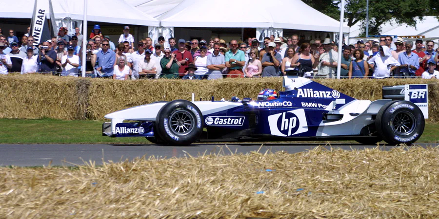 179 | 2003 | Goodwood | Festival Of Speed | Williams-BMW FW24 (2002) | Juan Pablo Montoya | © carsten riede fotografie