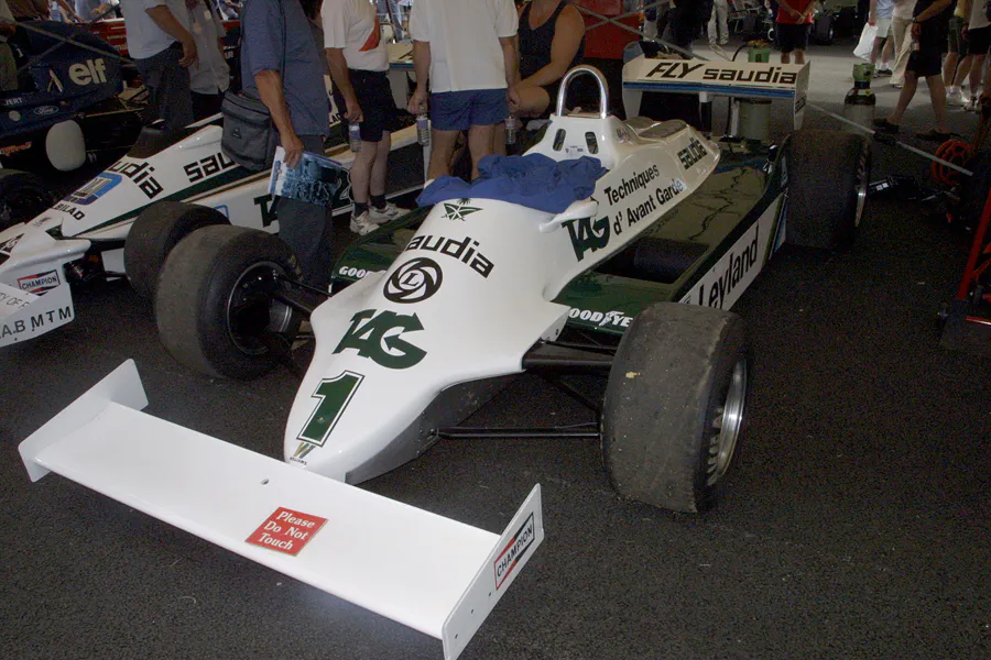 189 | 2003 | Goodwood | Festival Of Speed | Williams-Ford Cosworth FW07C (1981-1982) | © carsten riede fotografie