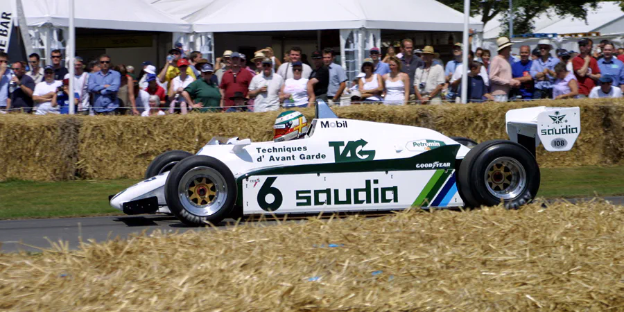 191 | 2003 | Goodwood | Festival Of Speed | Williams-Ford Cosworth FW08 (1982) | © carsten riede fotografie