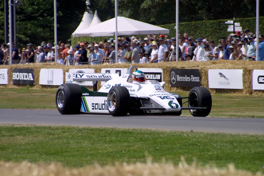 192 | 2003 | Goodwood | Festival Of Speed | Williams-Ford Cosworth FW08 (1982) | © carsten riede fotografie