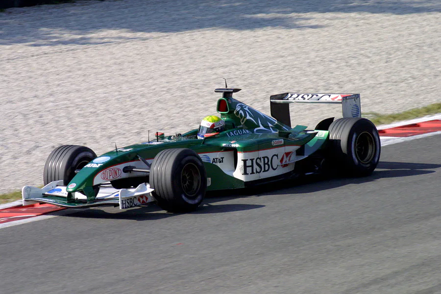 032 | 2003 | Monza | Jaguar-Ford Cosworth R4 | Mark Webber | © carsten riede fotografie