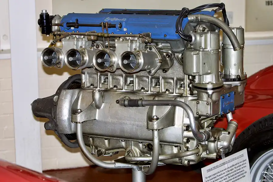 097 | 2004 | Donington | Grand Prix Collection | Ferrari 555 4 Motor (1955-1956) | © carsten riede fotografie