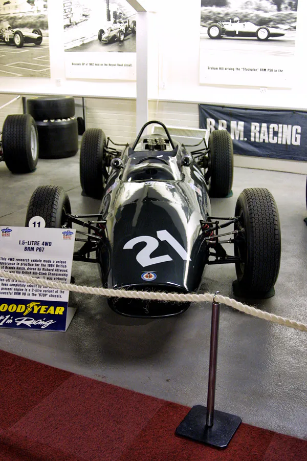 059 | 2004 | Donington | Grand Prix Collection | BRM P67 (1964) | © carsten riede fotografie