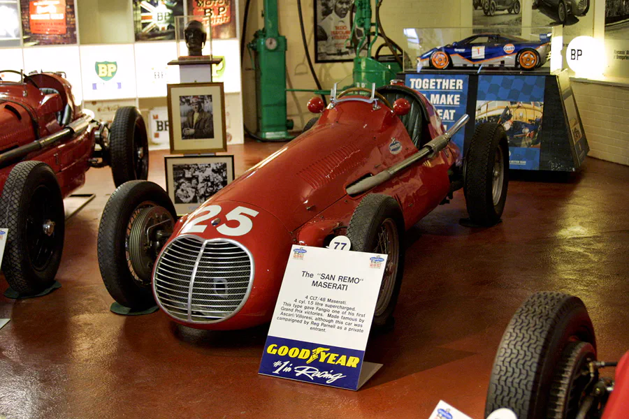 148 | 2004 | Donington | Grand Prix Collection | Maserati 4CLT/48 (1948-1952) | © carsten riede fotografie