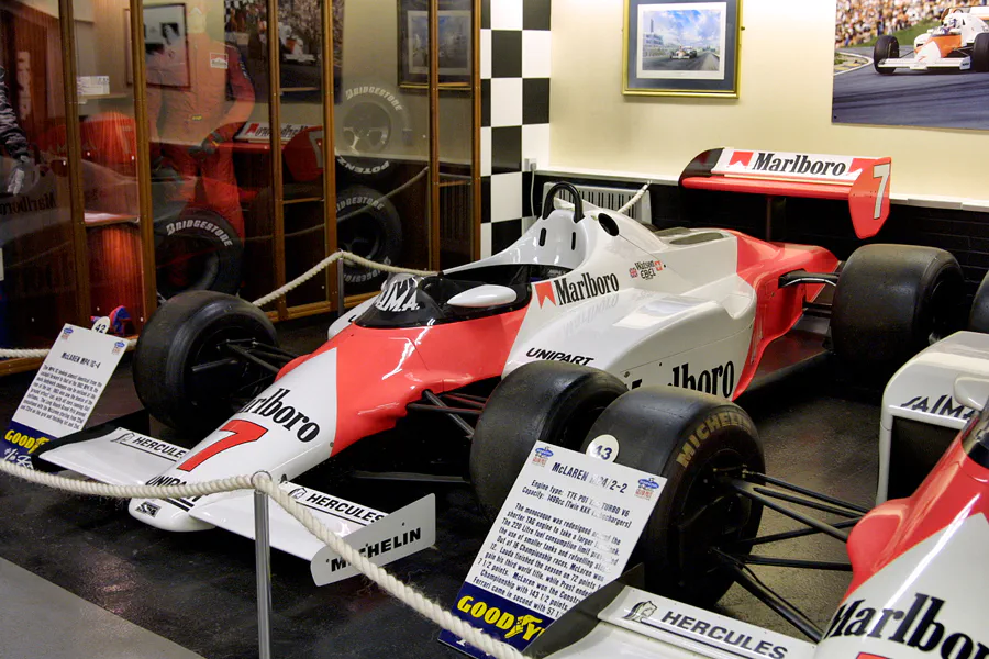 165 | 2004 | Donington | Grand Prix Collection | McLaren-Ford Cosworth MP4/1C-4 (1983) | © carsten riede fotografie