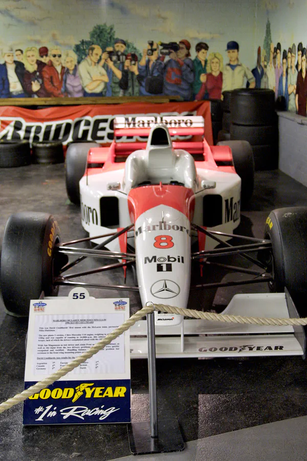 176 | 2004 | Donington | Grand Prix Collection | McLaren-Mercedes Benz MP4/11-4 (1996) | © carsten riede fotografie