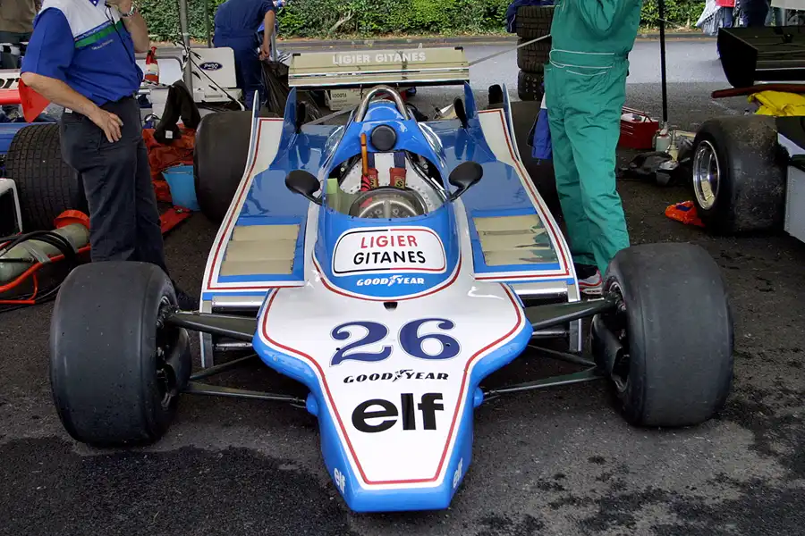 145 | 2004 | Goodwood | Festival Of Speed | Ligier-Ford Cosworth JS11 (1979) | © carsten riede fotografie