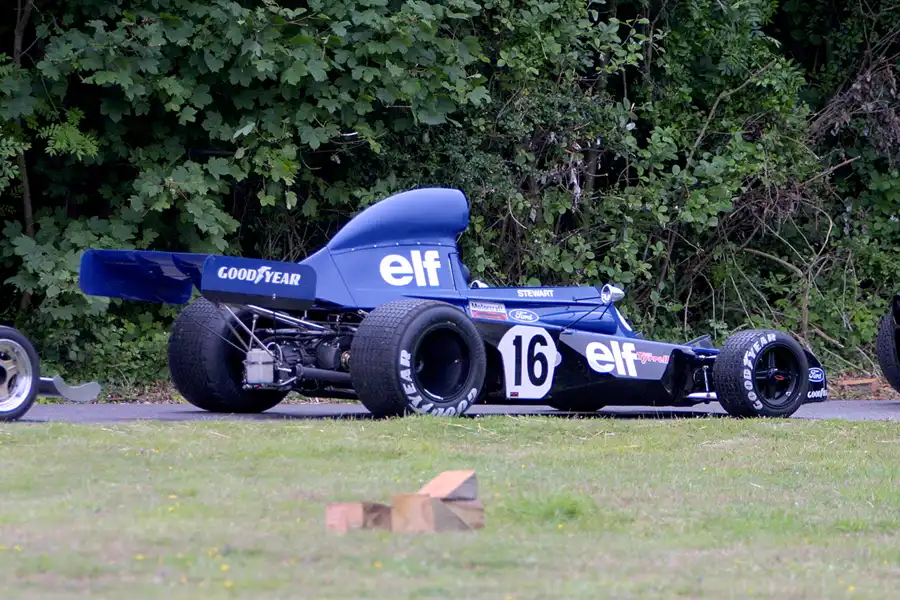 196 | 2004 | Goodwood | Festival Of Speed | Tyrrell-Ford Cosworth 006 (1972-1974) | © carsten riede fotografie