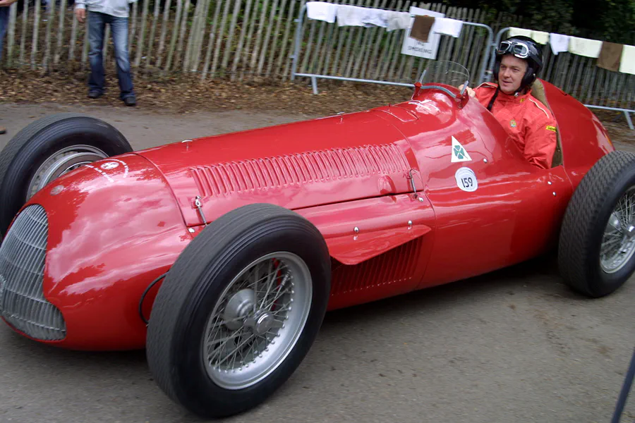 065 | 2004 | Goodwood | Festival Of Speed | Alfa Romeo 159 (1951) | © carsten riede fotografie