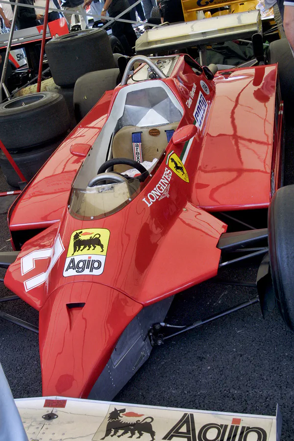 086 | 2004 | Goodwood | Festival Of Speed | Ferrari 126CK (1981) | © carsten riede fotografie