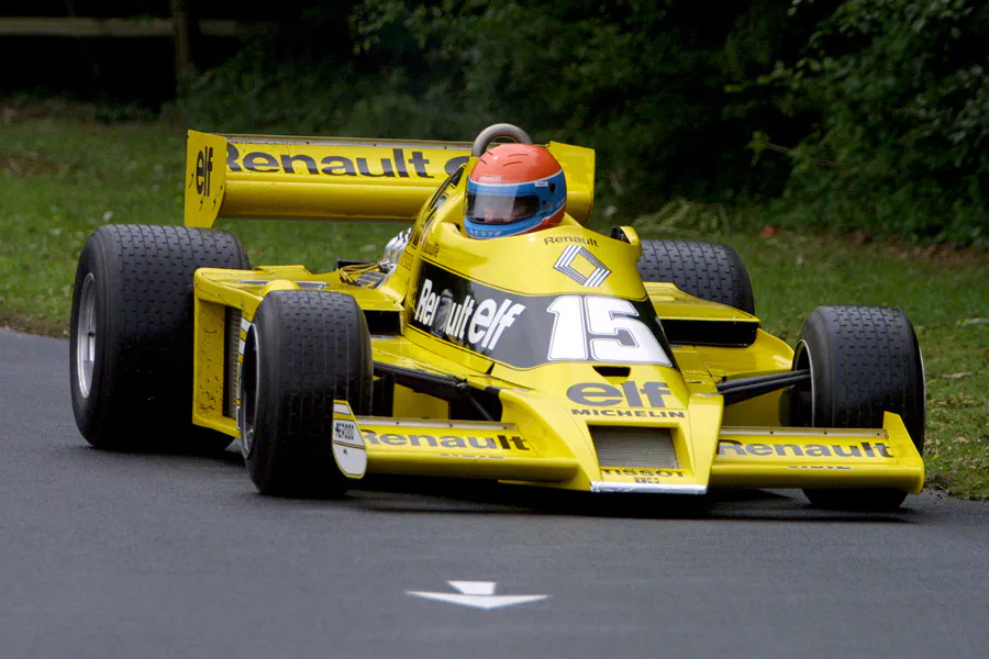 184 | 2004 | Goodwood | Festival Of Speed | Renault RS01 (1977-1979) | Jean-Pierre Jabouille | © carsten riede fotografie