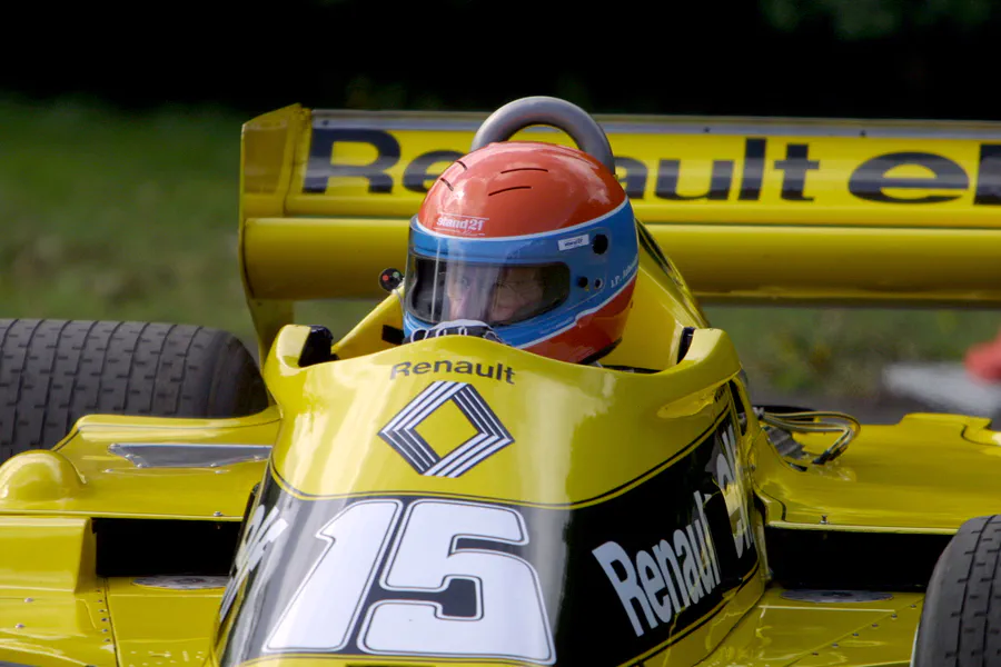 185 | 2004 | Goodwood | Festival Of Speed | Renault RS01 (1977-1979) | Jean-Pierre Jabouille | © carsten riede fotografie