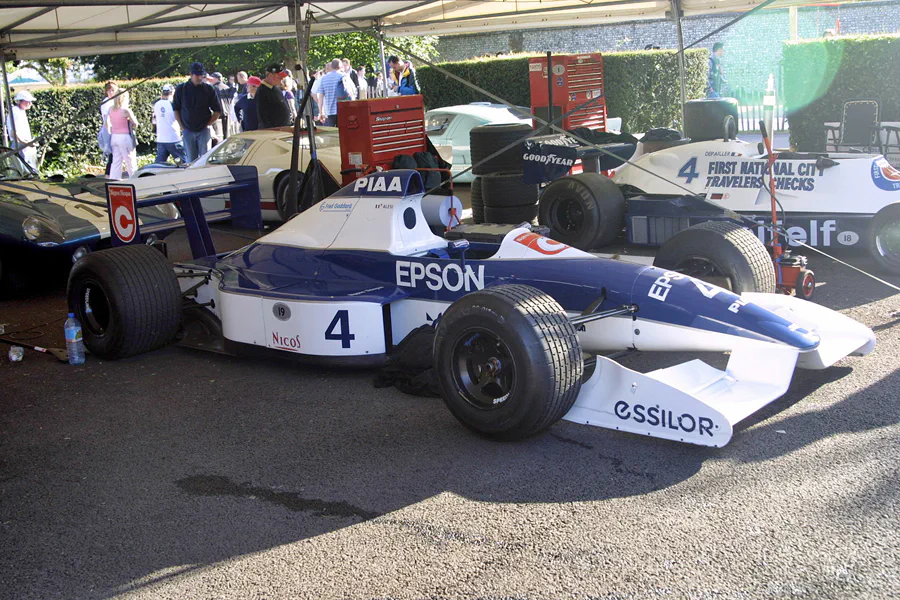 203 | 2004 | Goodwood | Festival Of Speed | Tyrrell-Ford Cosworth 019 (1990) | © carsten riede fotografie