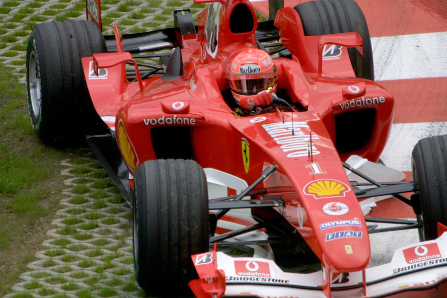 025 | 2004 | Spa-Francorchamps | Ferrari F2004 | Michael Schumacher | © carsten riede fotografie