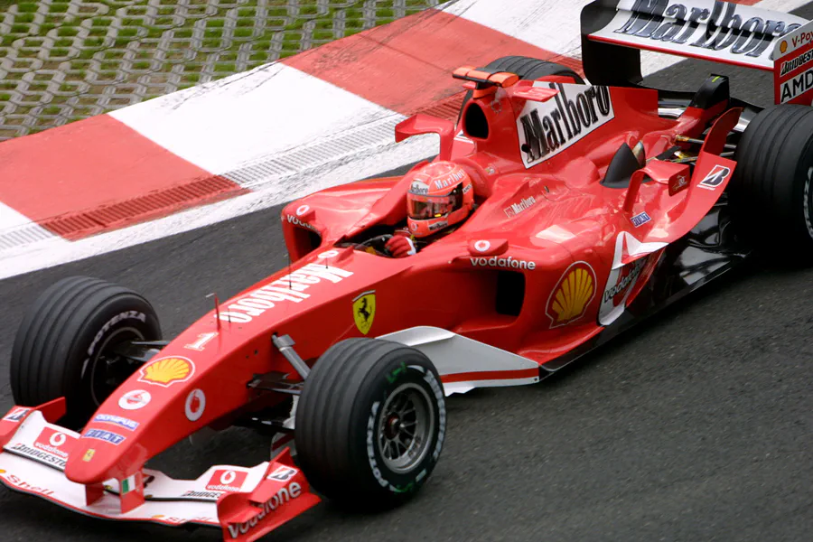 028 | 2004 | Spa-Francorchamps | Ferrari F2004 | Michael Schumacher | © carsten riede fotografie