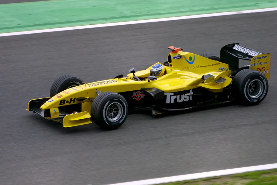 059 | 2004 | Spa-Francorchamps | Jordan-Ford Cosworth EJ14 | Nick Heidfeld | © carsten riede fotografie