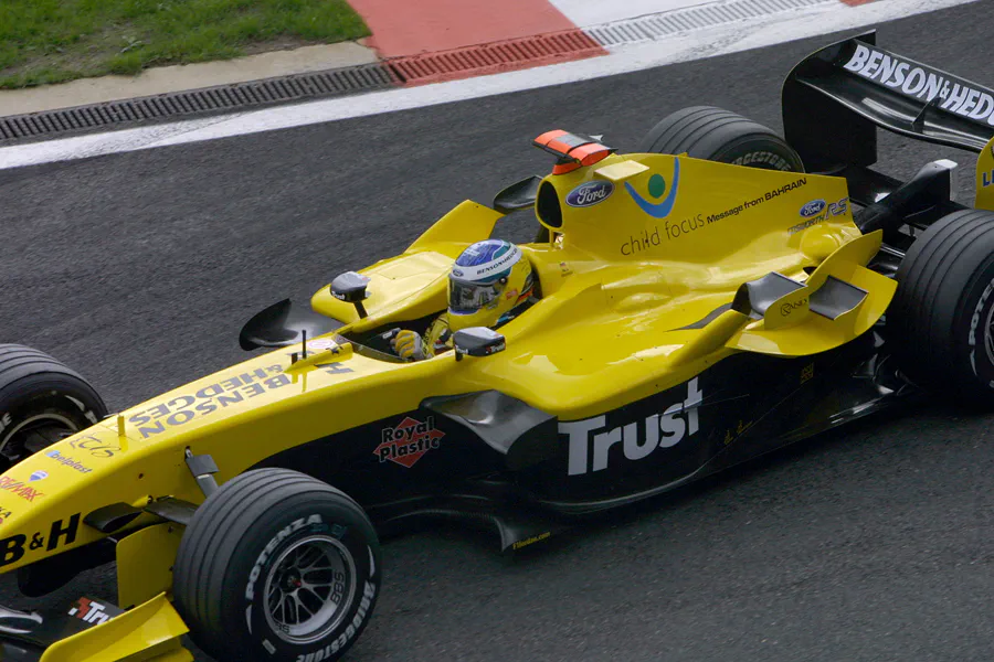 061 | 2004 | Spa-Francorchamps | Jordan-Ford Cosworth EJ14 | Nick Heidfeld | © carsten riede fotografie