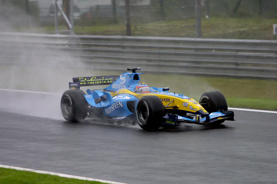 110 | 2004 | Spa-Francorchamps | Renault R24 | Fernando Alonso | © carsten riede fotografie