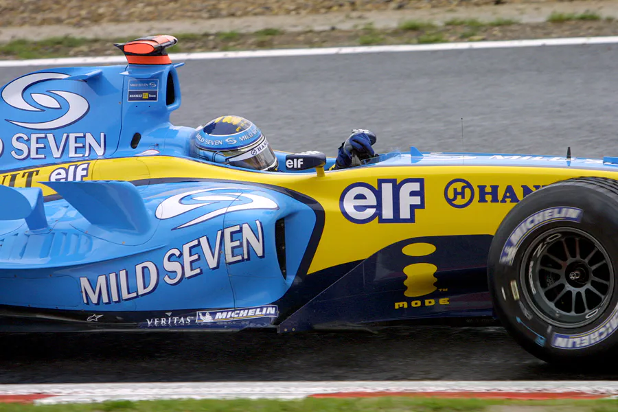 118 | 2004 | Spa-Francorchamps | Renault R24 | Jarno Trulli | © carsten riede fotografie