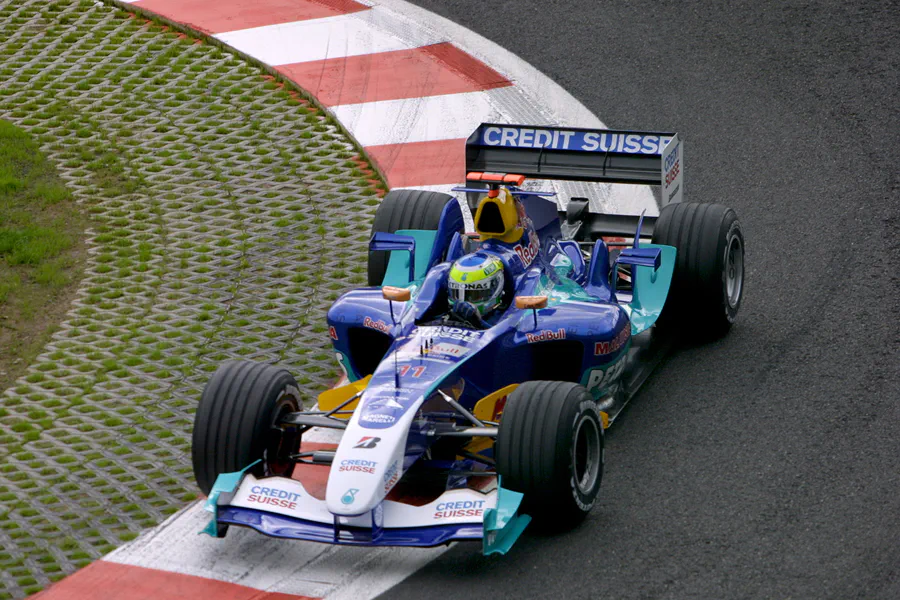 125 | 2004 | Spa-Francorchamps | Sauber-Petronas C23 | Giancarlo Fisichella | © carsten riede fotografie