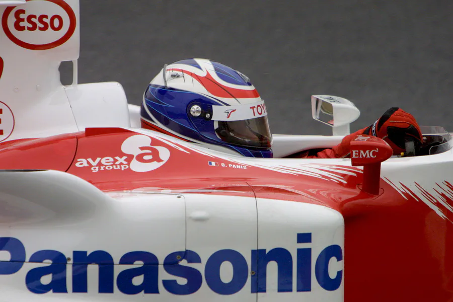 147 | 2004 | Spa-Francorchamps | Toyota TF104B | Olivier Panis | © carsten riede fotografie