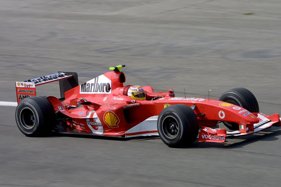 016 | 2004 | Monza | Ferrari F2004 | Luca Badoer | © carsten riede fotografie