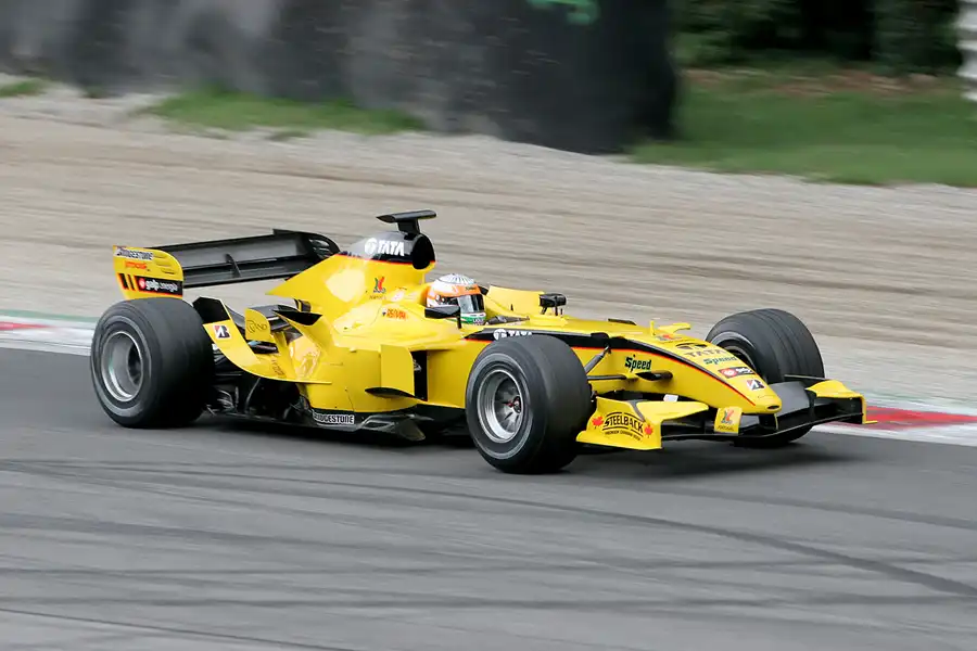 064 | 2005 | Monza | Jordan-Toyota EJ15B | Narain Karthikeyan | © carsten riede fotografie