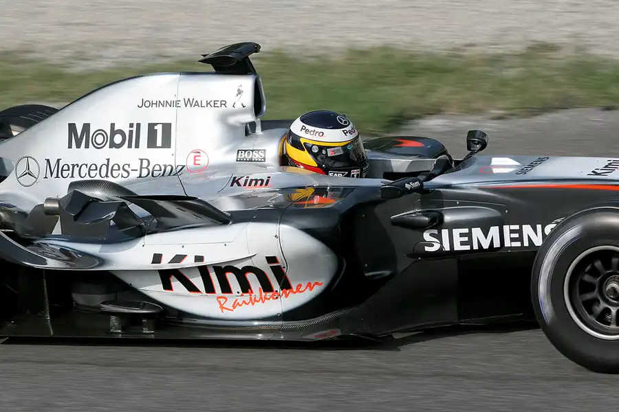 105 | 2005 | Monza | McLaren-Mercedes Benz MP4-20 | Pedro De La Rosa | © carsten riede fotografie