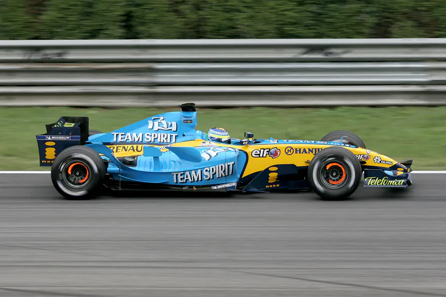 157 | 2005 | Monza | Renault R25 | Giancarlo Fisichella | © carsten riede fotografie