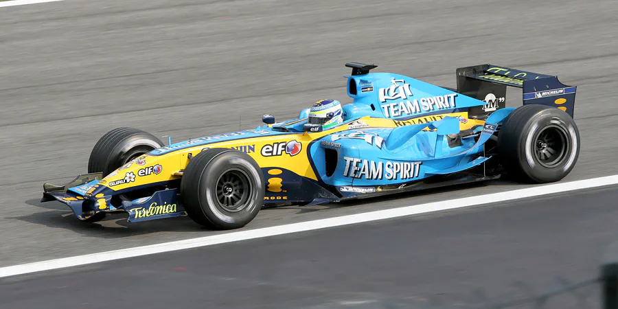 159 | 2005 | Monza | Renault R25 | Giancarlo Fisichella | © carsten riede fotografie