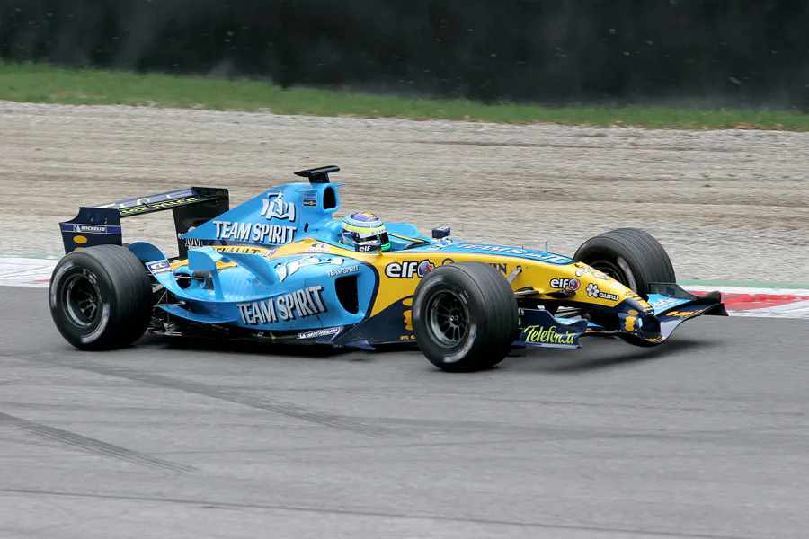 160 | 2005 | Monza | Renault R25 | Giancarlo Fisichella | © carsten riede fotografie