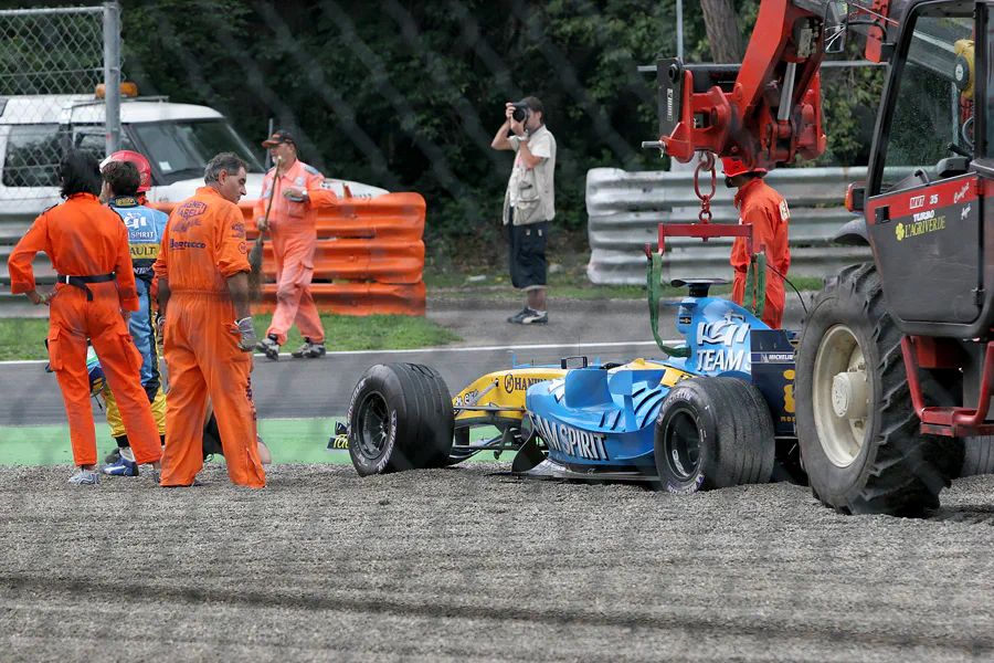 163 | 2005 | Monza | Renault R25 | Giancarlo Fisichella | © carsten riede fotografie