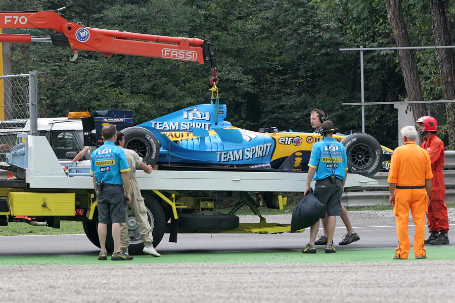 165 | 2005 | Monza | Renault R25 | Giancarlo Fisichella | © carsten riede fotografie