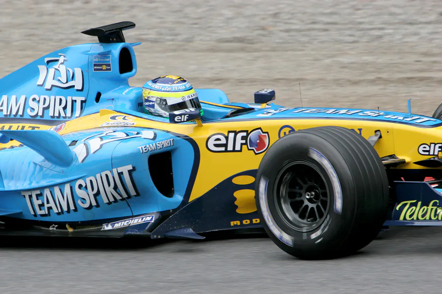 167 | 2005 | Monza | Renault R25 | Giancarlo Fisichella | © carsten riede fotografie