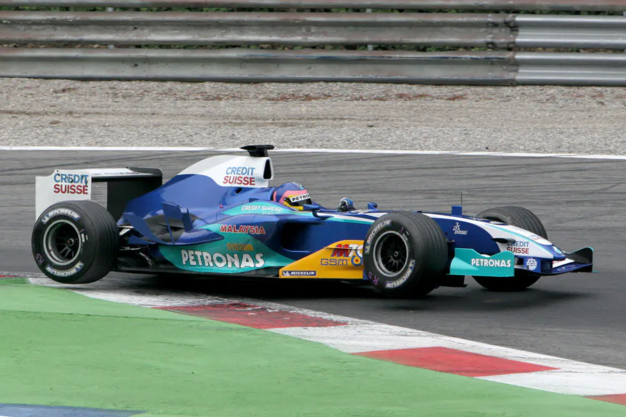 179 | 2005 | Monza | Sauber-Petronas C24 | Jacques Villeneuve | © carsten riede fotografie