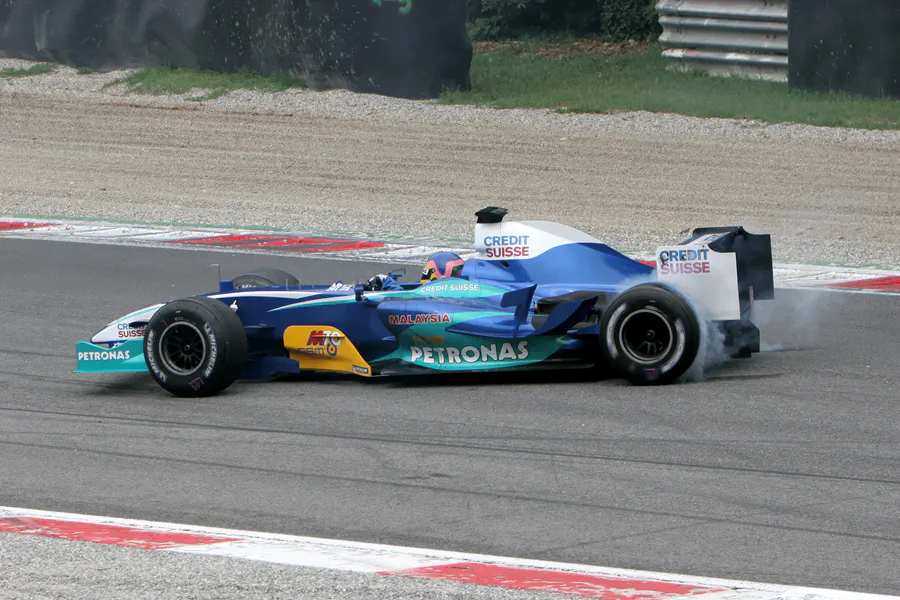 180 | 2005 | Monza | Sauber-Petronas C24 | Jacques Villeneuve | © carsten riede fotografie