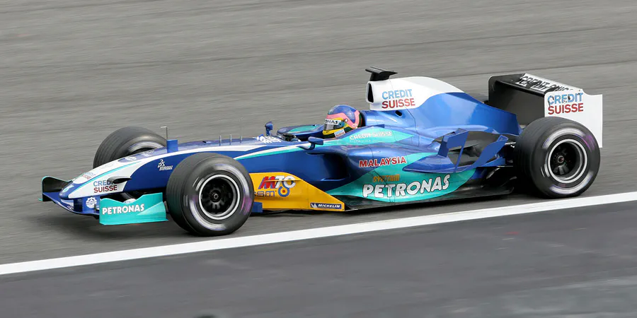 182 | 2005 | Monza | Sauber-Petronas C24 | Jacques Villeneuve | © carsten riede fotografie