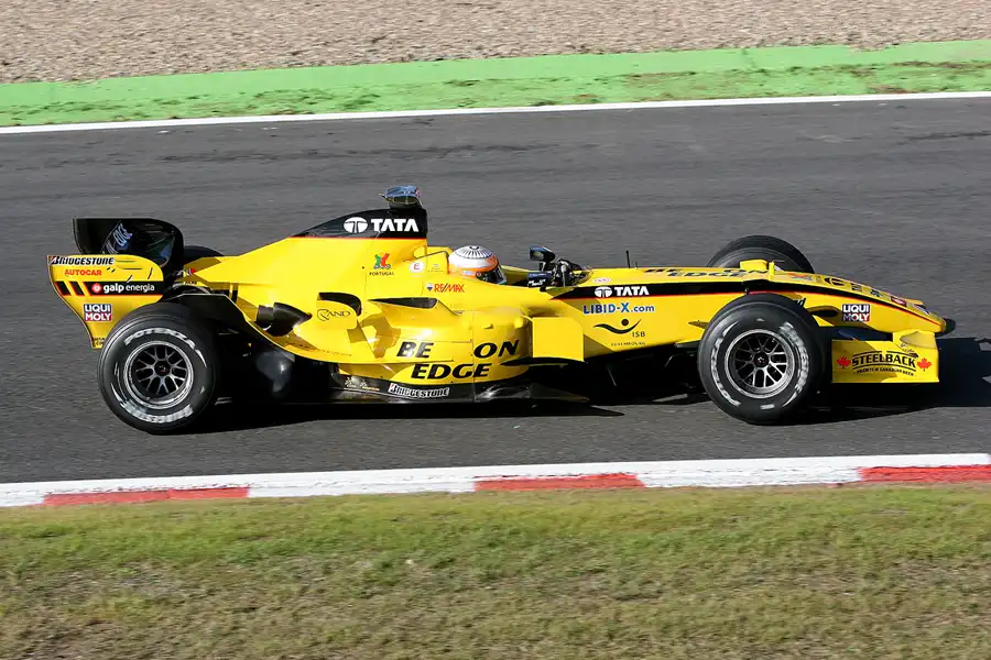 045 | 2005 | Spa-Francorchamps | Jordan-Toyota EJ15B | Narain Karthikeyan | © carsten riede fotografie