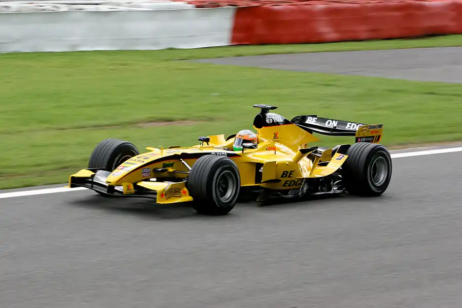 046 | 2005 | Spa-Francorchamps | Jordan-Toyota EJ15B | Narain Karthikeyan | © carsten riede fotografie