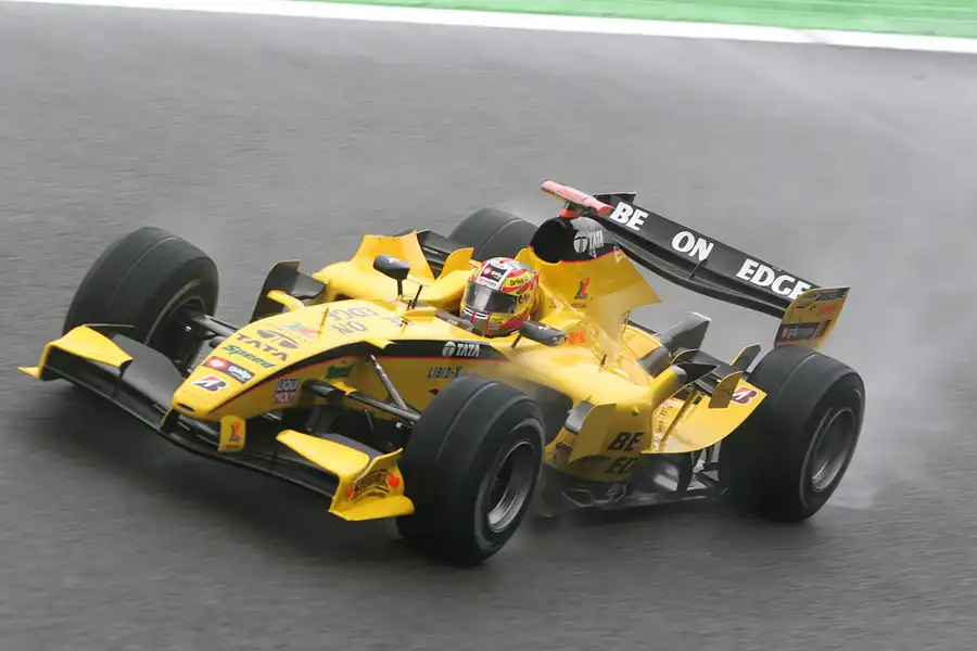 053 | 2005 | Spa-Francorchamps | Jordan-Toyota EJ15B | Tiago Monteiro | © carsten riede fotografie